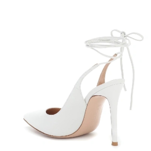 GIANVITO ROSSI IRENE 105 Leather Pumps - Picture 14 of 14